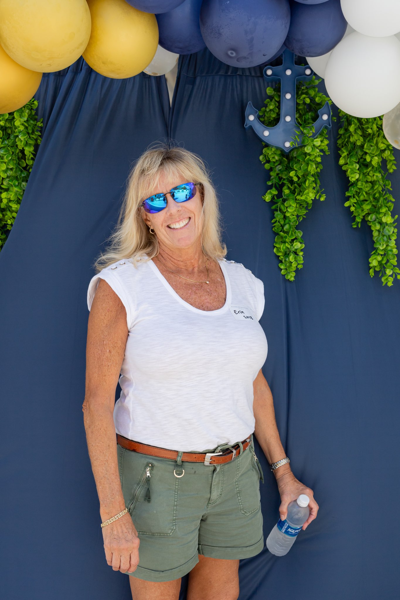Erin at the Sober Summer Bash event at Riverside Recovery in 2024
