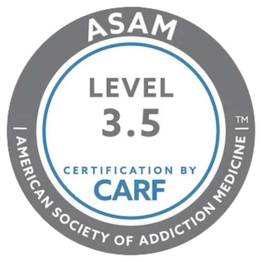 ASAM Level of Care 3.5 badge for Riverside Recovery of Tampa